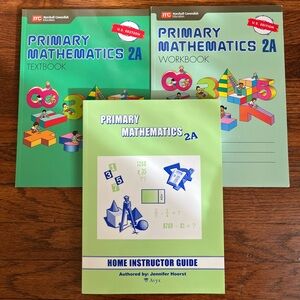 Singapore Math Primary Mathematics US 2A set